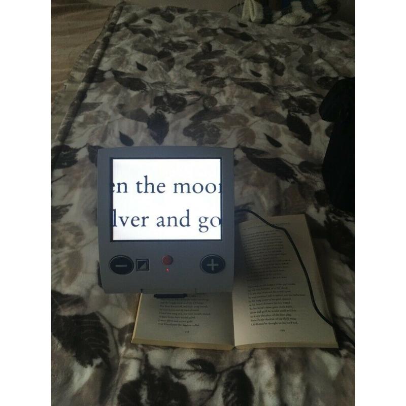 Optelec portable reading magnifier