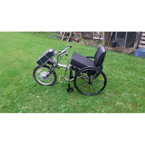 PDQ Trike plus Wheelchair