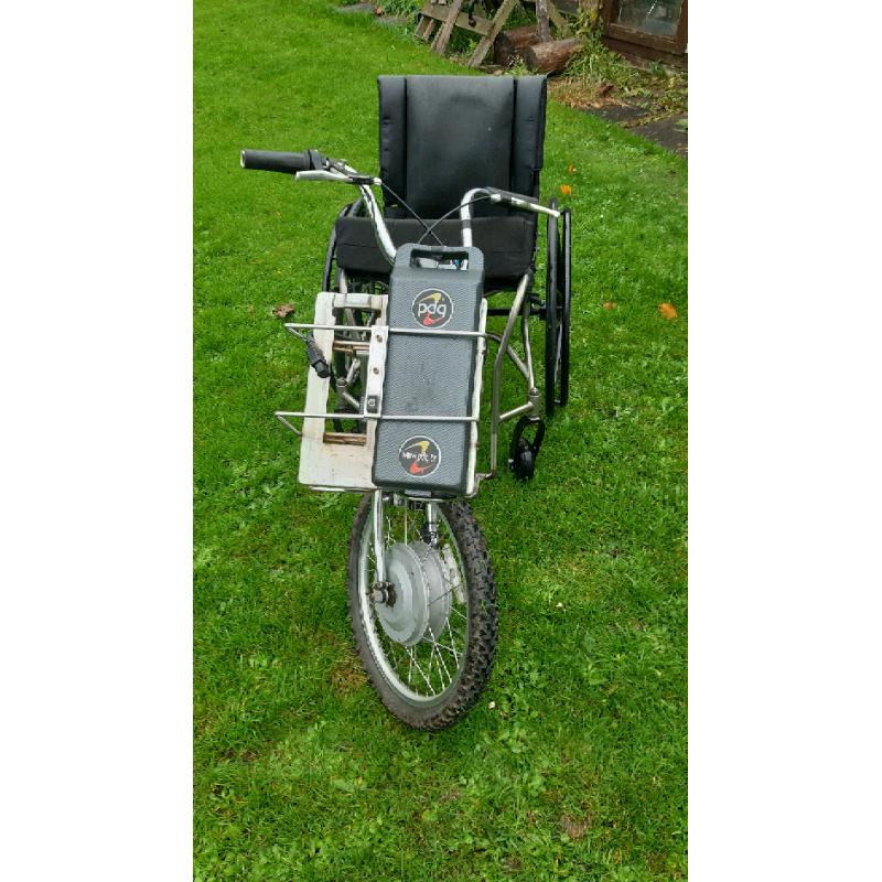 PDQ Trike plus Wheelchair