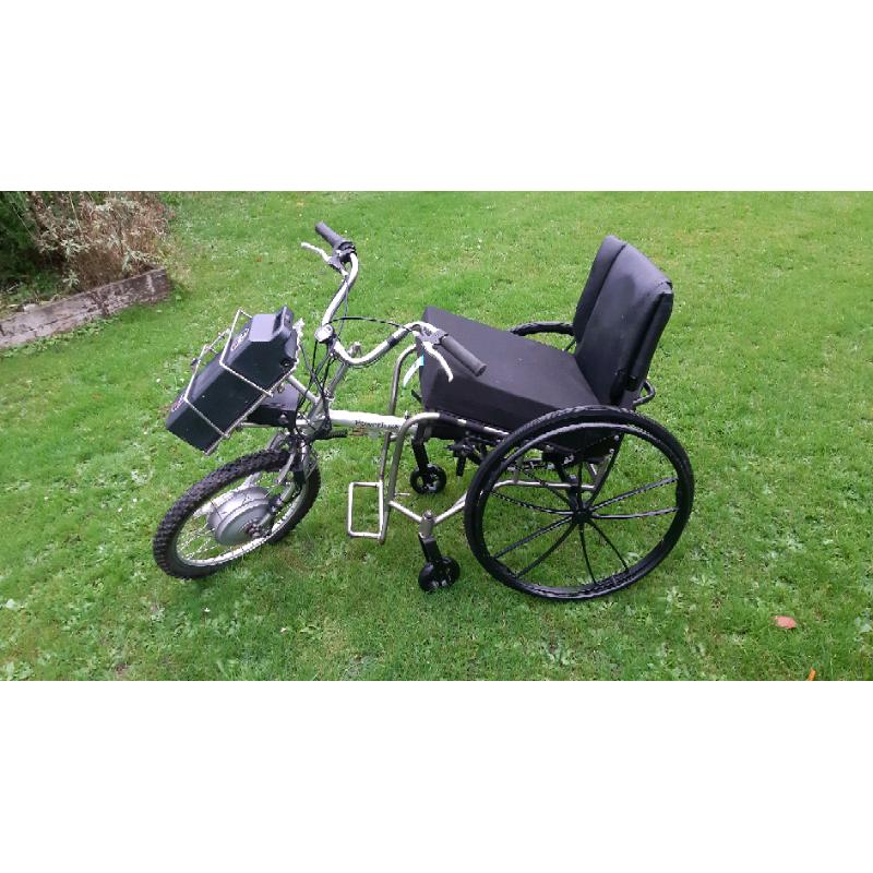 PDQ Trike plus Wheelchair