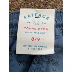 Kids fat face age 8-9 shorts