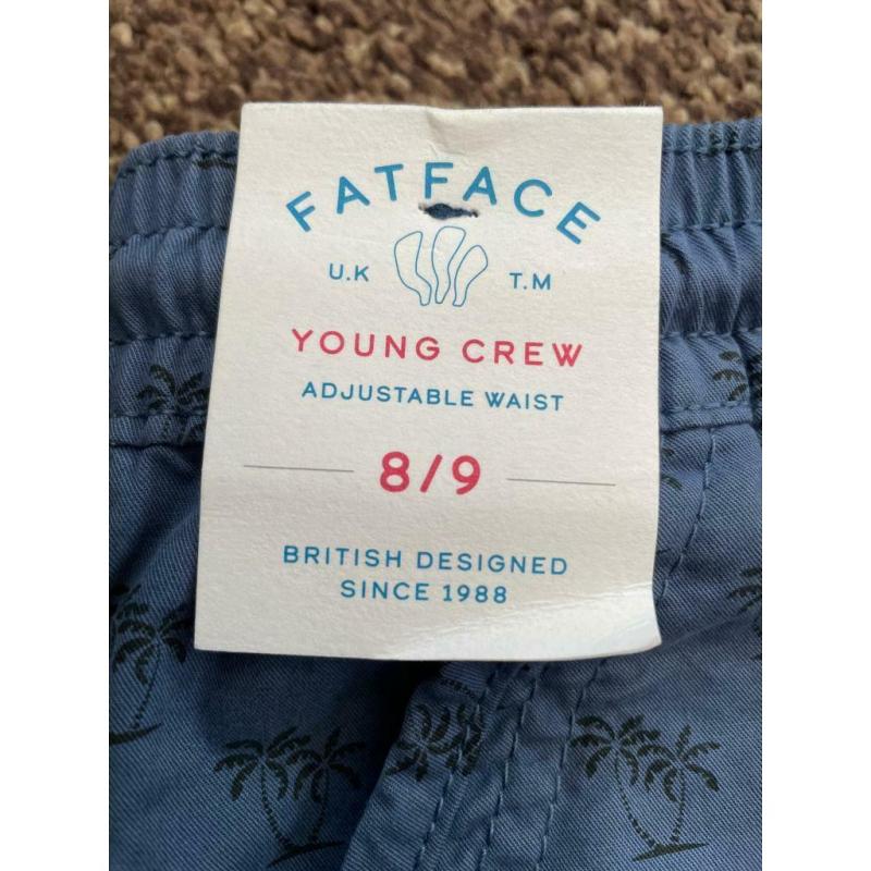 Kids fat face age 8-9 shorts