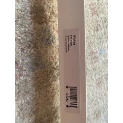 Plastic rightangle strip 1.38 m of 2.5 by 2.5 cm