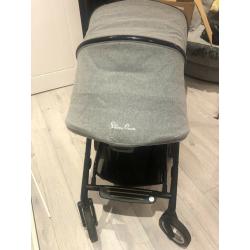 Silver cross pioneer pram, buggy and car seat