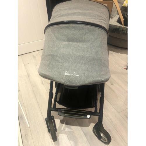 Silver cross pioneer pram, buggy and car seat