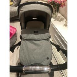 Silver cross pioneer pram, buggy and car seat