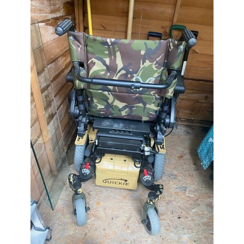 Electric wheelchair: Custom Salsa Mini M2