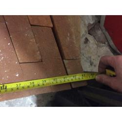 Cut brick lintel x2