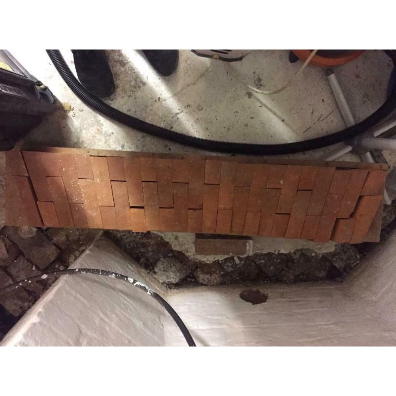 Cut brick lintel x2