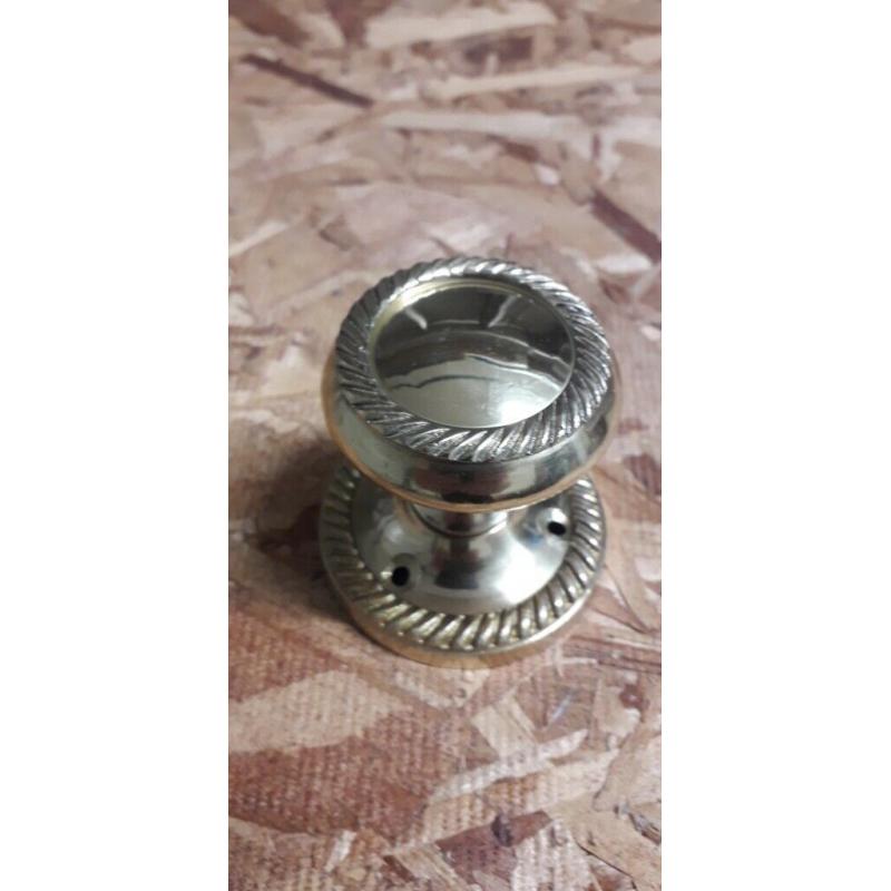 Set of 8 (16 handles) solid brass handles