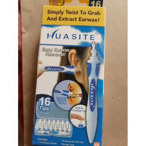 SPIRAL EAR WAX REMOVERS - 2 brand new complete packs - accept any fair offer