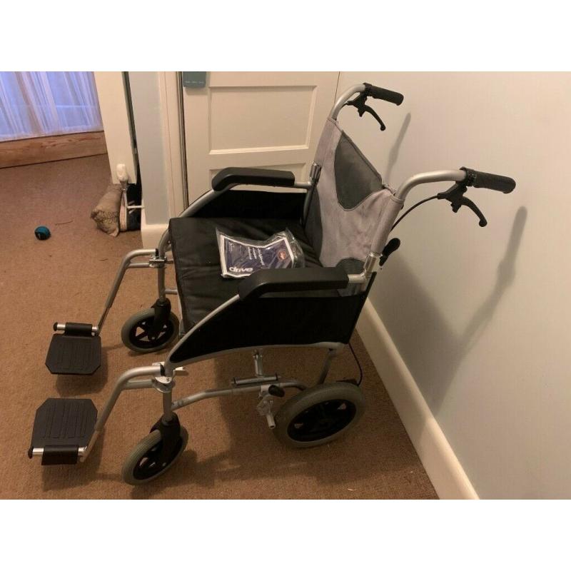 Enigma Drive Wheelchair - Very little use - As New Condition