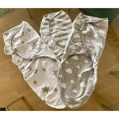 Pack of 3 swaddles Little Seeds