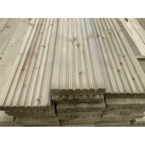 Grade A decking boards pressure treated green