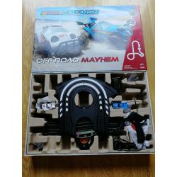 Micro Scalextric Off Road Mayhem (White Dune Buggy)