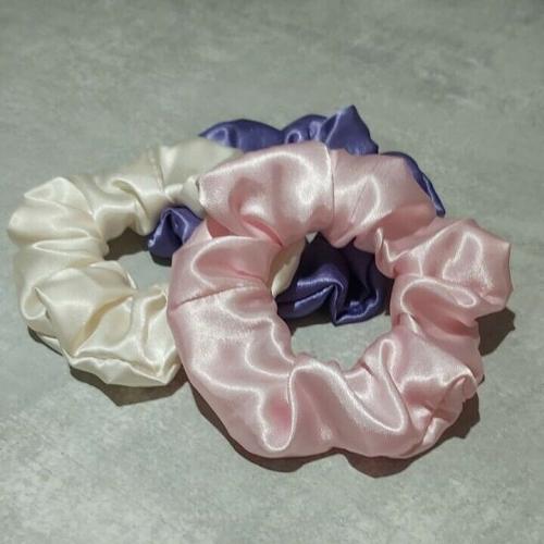 Satin scrunchies