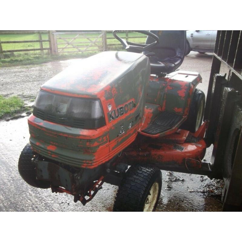 kubota g1700 mower for parts