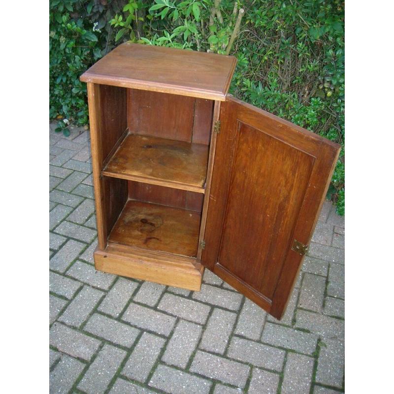 Carved Satinwood BEDSIDE Dining room Sitting Room CABINET. KENT