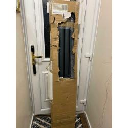 Anthracite Vertical Designer Radiator - 1600mm x 236mm (Double Panel)