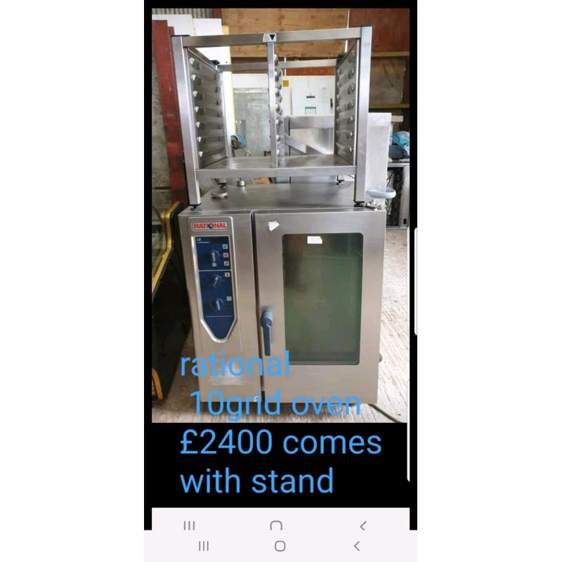 Combi oven fridge freezer blast chiller cooker oven grill dishwasher