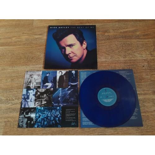 rick astley 2 x vinyl LP best of me