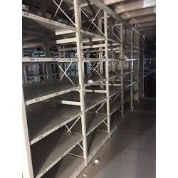 JOB LOT 50 bays of LINK industrial shelving 2.3m high AS NEW ( storage , pallet racking )