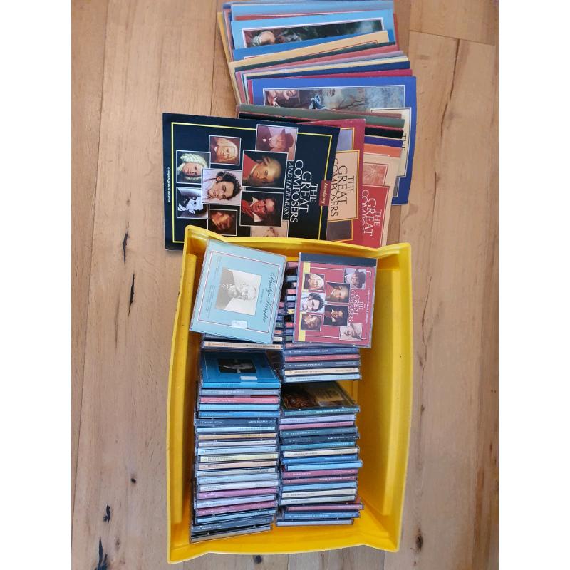 Classic cd collection great composers vintage