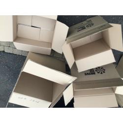 Used cardboard boxes