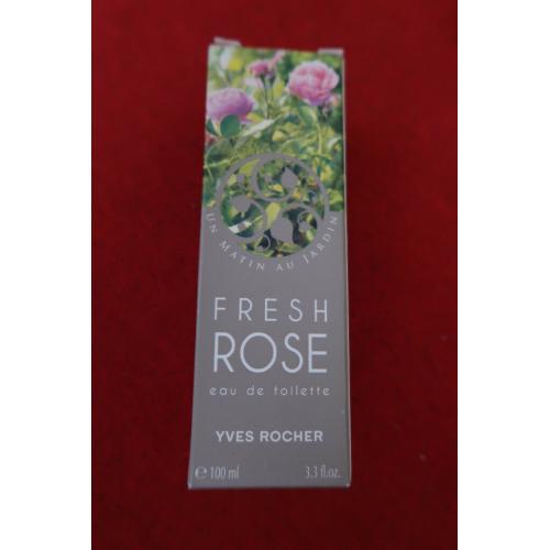 Yves Rocher Un matin au jardin - Fresh Rose Eau de Toilette 100ml new