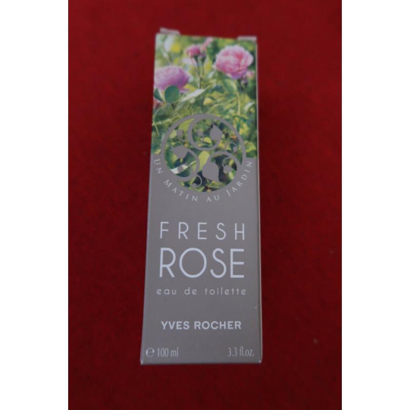 Yves Rocher Un matin au jardin - Fresh Rose Eau de Toilette 100ml new