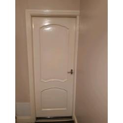 Solid doors and 1 solid oak table.