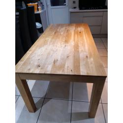 Solid doors and 1 solid oak table.