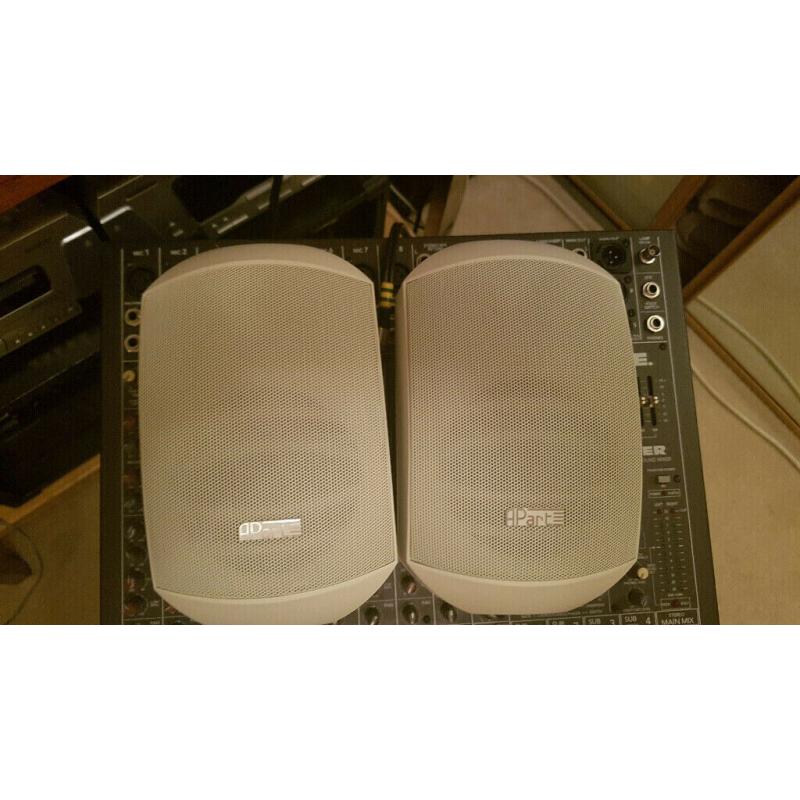 APART Mask-4TW loud speakers,4.25?,PAIR, with wall brackets, new