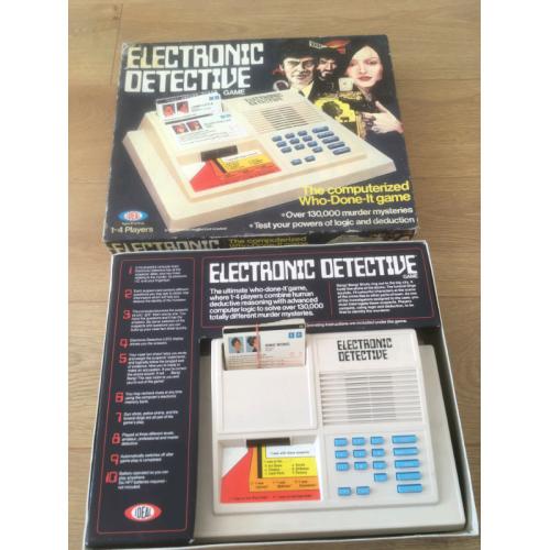 Vintage electronic detective