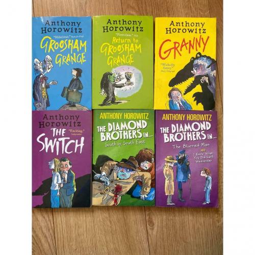 6 Anthony Horowitz Books