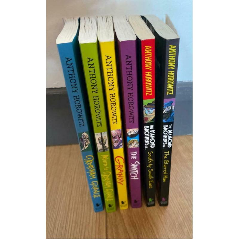 6 Anthony Horowitz Books