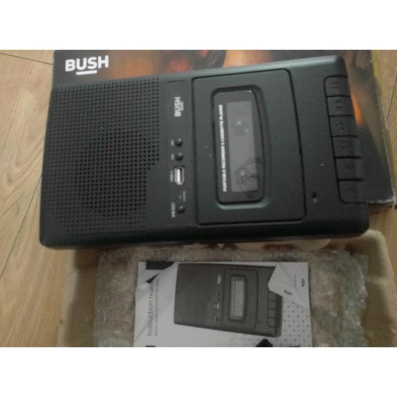 BUSH CASSETTE TAPE RECORDER
