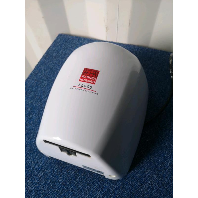 30 x WARNER HOWARD EL600 LOW ENERGY HIGH SPEED HAND DRYERS ?75 EACH