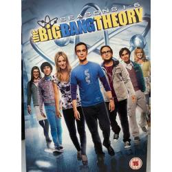 Big Bang theory boxset DVDs