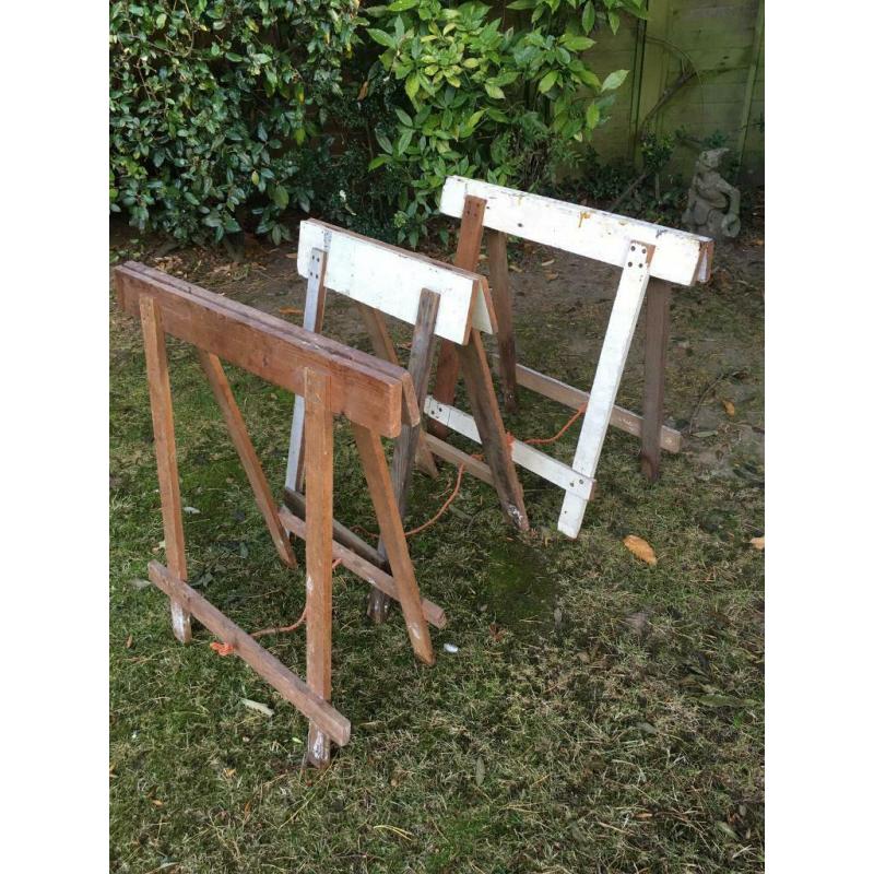 Tressles and table top