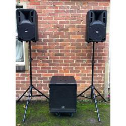 LD Dave 12+ G2 & RCF 310 PA System