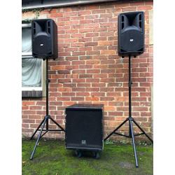 LD Dave 12+ G2 & RCF 310 PA System