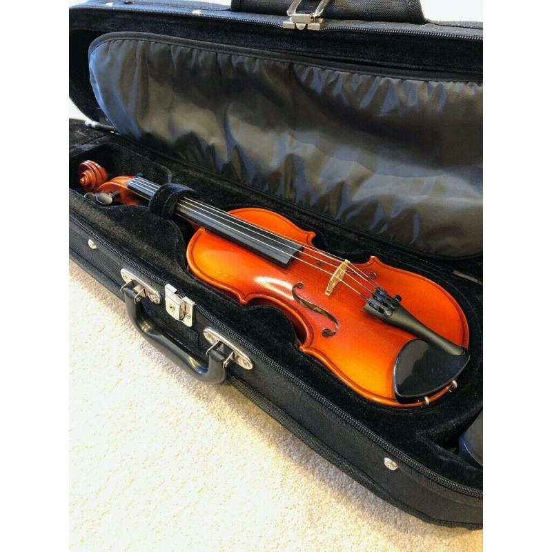 Becker 175 Prelude Series 1/8 Size VIOLIN - Red-Brown Satin