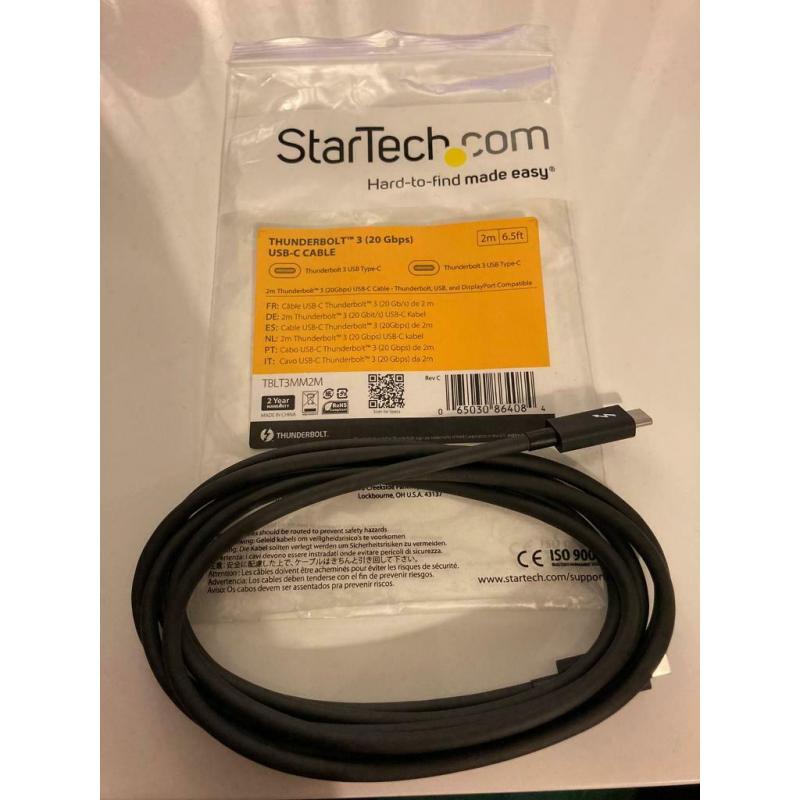 StarTech - Thunderbolt 3 USB-C Cable (2m)