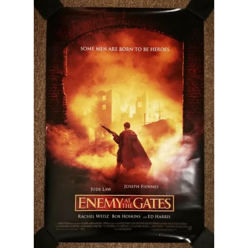 Enemy At The Gates UK Quad Movie Poster One Sheet