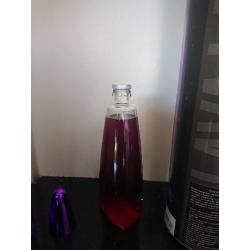 SMALL RED AND PURPLE LAVA LAMP