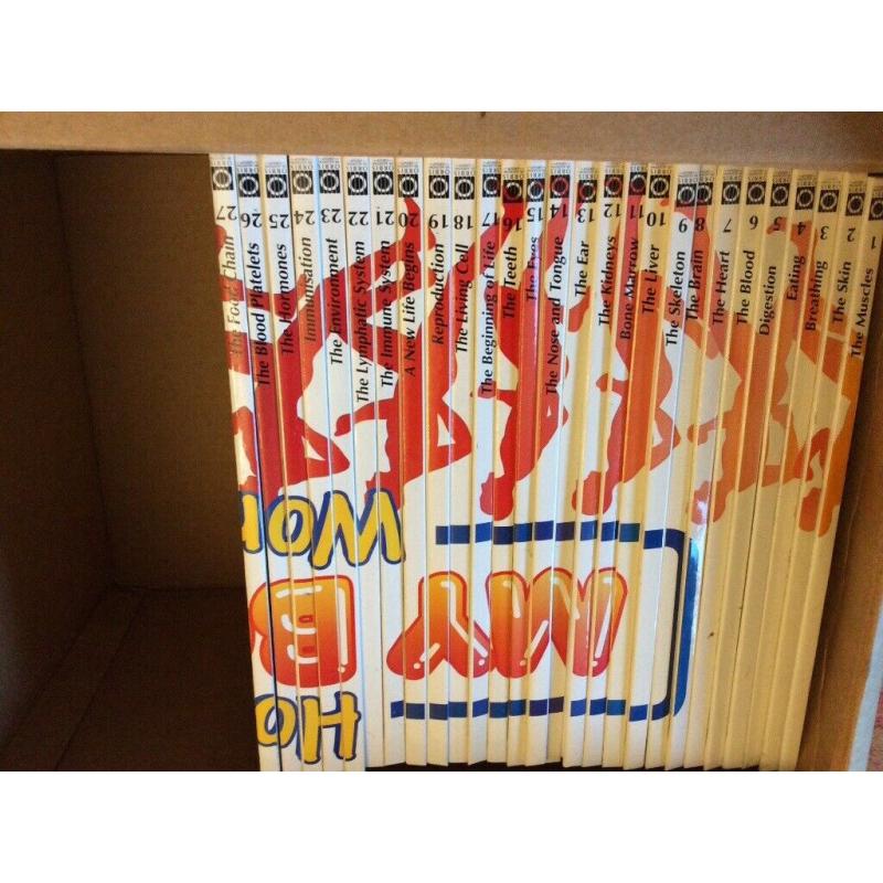 How My Body Works -27 x educational books