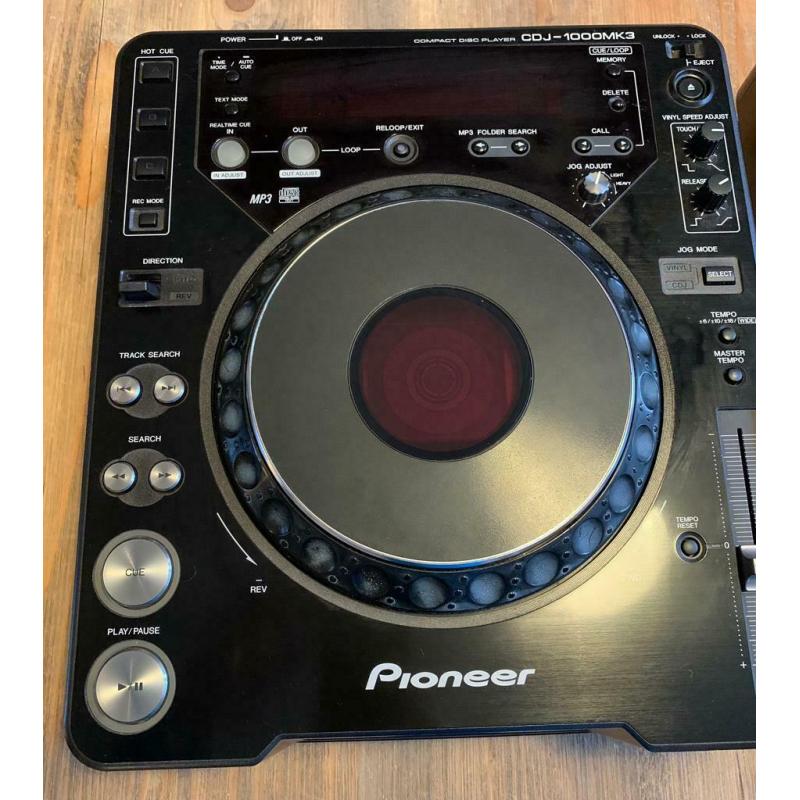 Pioneer Cdj1000 Mk3 (Pair) DJ Decks Turntables