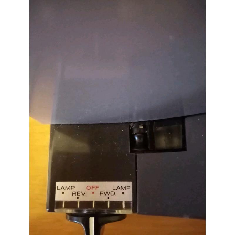 Sankyo dualux 1000 cine projector and projector screen