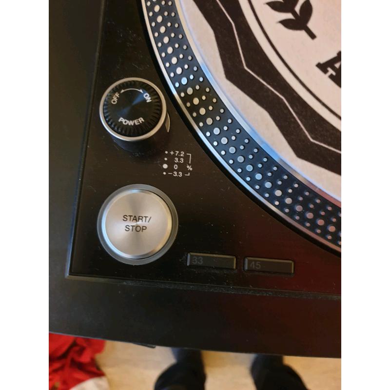 Pair of pioneer plx 1000s with ortofon club mk2 cartridges and stylus